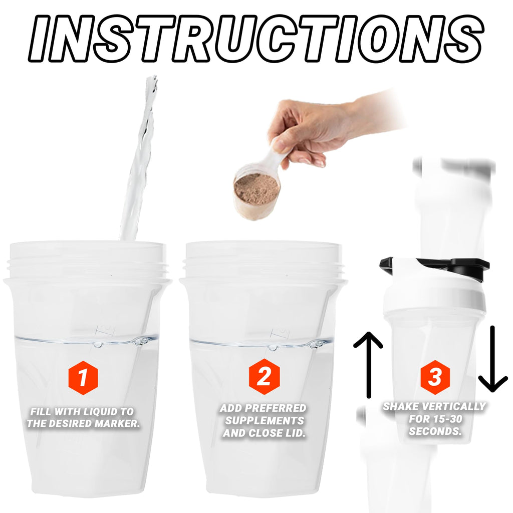 HELIMIX 2.0 Vortex Blender Shaker Bottle Holds upto 28oz | No Blending Ball or Whisk | USA Made | Portable Pre Workout Whey Protein Drink Shaker Cup | Mixes Cocktails Smoothies Shakes | Top Rack Safe