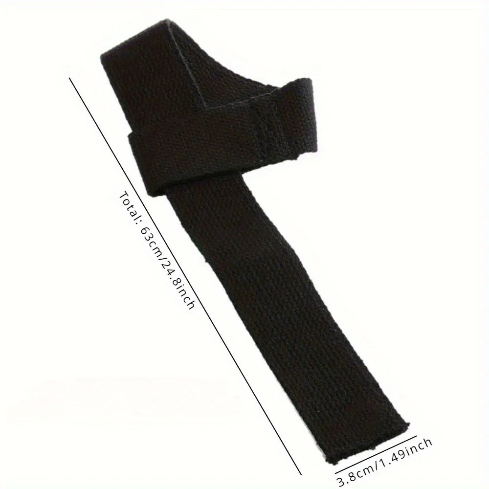 2PCS Weightlifting Gym Anti-Slip Sport Safety Wrist Straps Weight Lifting Wrist Support Crossfit Hand Grips Fitness Bodybuilding